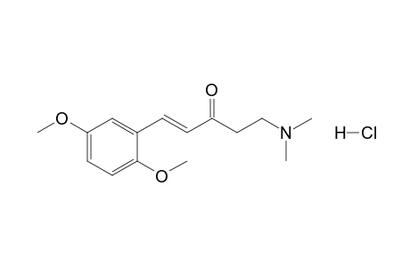 5-(Dimethylamino)-1-(2',5'-dimethoxyphenyl)-1-penten-3-one - hydrochloride