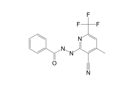 N'-[3-cyano-4-methyl-6-(trifluoromethyl)pyridin-2-yl]benzohydrazide
