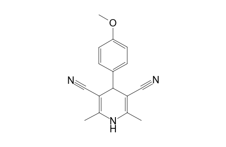 2,6-Dimethyl-4-(4-methoxyphenyl)-1,4-dihydropyrridine-3,5-dicarbonitrile