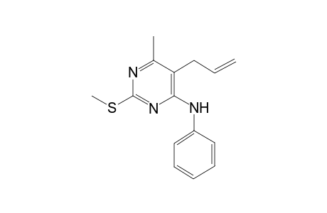 5-Allyl-6-methyl-2-(methylsulfanyl)-N-phenyl-4-pyrimidinamine