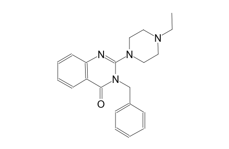 4(3H)-quinazolinone, 2-(4-ethyl-1-piperazinyl)-3-(phenylmethyl)-