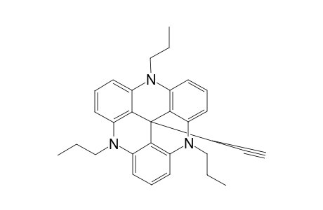 12c-Ethynyl-4,8,12-tri-n-propyl-4,8,12-triazatriangulene