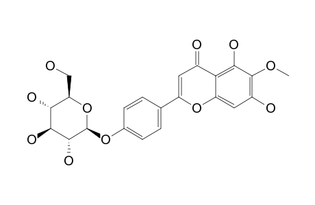 HISPIDULIN-4'-O-BETA-D-GLUCOPYRANOSIDE