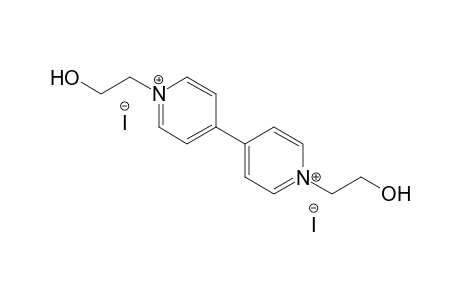 2-[4-[1-(2-hydroxyethyl)pyridin-1-ium-4-yl]pyridin-1-ium-1-yl]ethanol diiodide