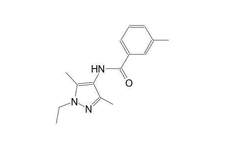 N-(1-ethyl-3,5-dimethyl-1H-pyrazol-4-yl)-3-methylbenzamide