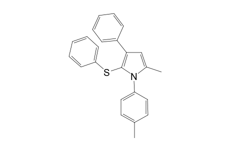 1-(4-Methylphenyl)-5-methyl-3-phenyl-2-(phenylthio)pyrrole