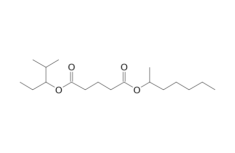 Glutaric acid, hept-2-yl 2-methylpent-3-yl ester