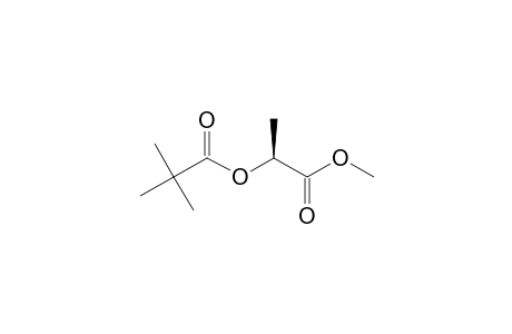 (-)-(S)-(2-METHOXY-1-METHYL-2-OXOETHYL)-2,2-DIMETHYLPROPANOATE