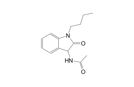 N-(1-butyl-2-oxo-2,3-dihydro-1H-indol-3-yl)acetamide