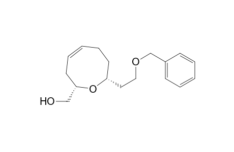 2H-Oxocin-2-methanol, 3,6,7,8-tetrahydro-8-[2-(phenylmethoxy)ethyl]-, (2S-trans)-