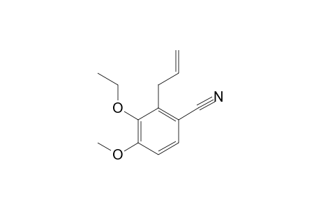 2-Allyl-3-ethoxy-4-methoxybenzonitrile