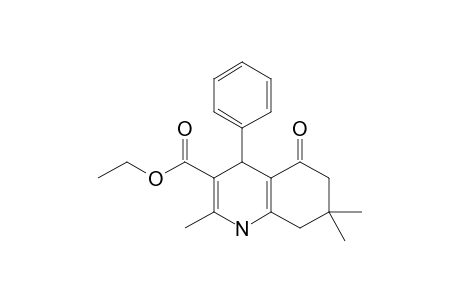 3-ETHOXYCARBONYL-4-PHENYL-1,4,5,6,7,8-HEXAHYDRO-2,7,7-TRIMETHYL-5-OXOQUINOLINE