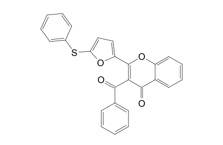 3-Benzoyl-2-[5-(phenylthio)fur-2-yl]-4H-chromen-4-one