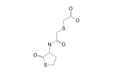 {{[(2-oxotetrahydro-3-thienyl)carbamoyl]methyl}thio}acetic acid