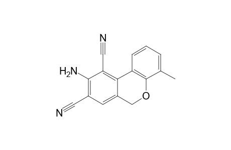 9-Amino-4-methyl-6H-benzo[c]chromene-8,10-dicarbonitrile