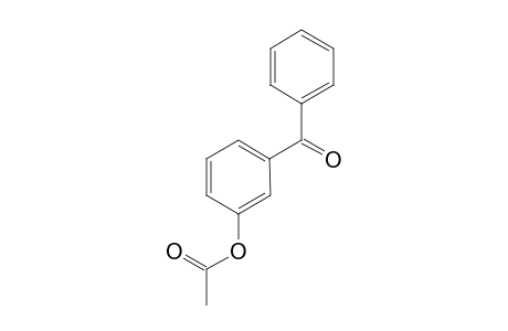 (3-benzoylphenyl) acetate