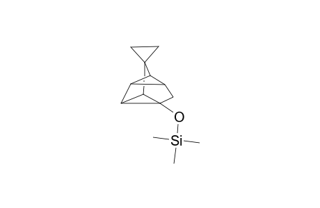 8-Spirocyclopropyl-2-trimethylsiloxy-homoquadricyclene
