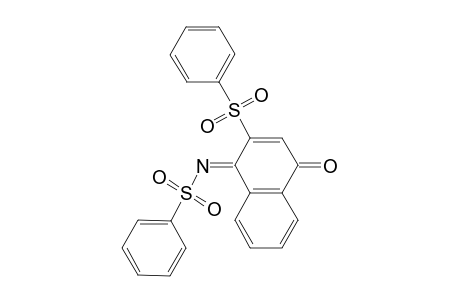 N-(Phenylsulfonylimino)-2-phenylsulfonyl-1,4-naphthoquinone
