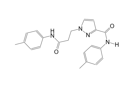 1H-pyrazole-1-propanamide, N-(4-methylphenyl)-3-[[(4-methylphenyl)amino]carbonyl]-