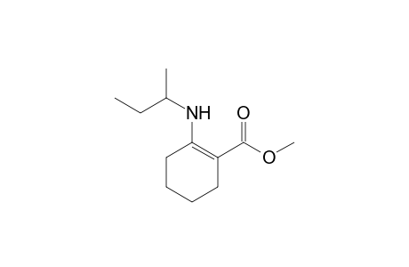 Methyl 2-(1-sec-butylamino)-1-cyclohexen-1-carboxylate
