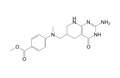 4-[(2-amino-4-keto-5,6,7,8-tetrahydro-1H-pyrido[2,3-d]pyrimidin-6-yl)methyl-methyl-amino]benzoic acid methyl ester