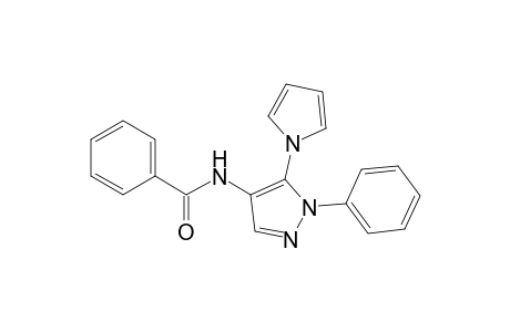 N-[1'-Phenyl-5'-(pyrrol-1"-yl)-1H-pyrazol-4'-yl]-benzamide