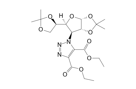 1-[(3aR,5S,6S,6aR)-5-[(4R)-2,2-dimethyl-1,3-dioxolan-4-yl]-2,2-dimethyl-3a,5,6,6a-tetrahydrofuro[2,3-d][1,3]dioxol-6-yl]triazole-4,5-dicarboxylic acid diethyl ester