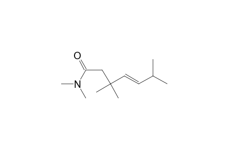 N,N,3,3,6-Pentamethylhept-4-enamide