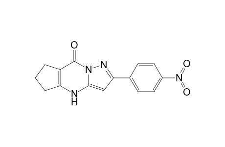 2-(4-Nitrophenyl)-4,5,6,7-tetrahydro-8H-cyclopenta[d]pyrazolo[1,5-a]pyrimidin-8-one