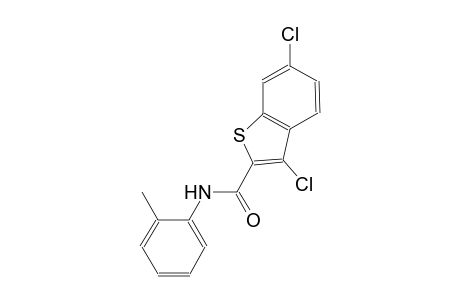 3,6-dichloro-N-(2-methylphenyl)-1-benzothiophene-2-carboxamide