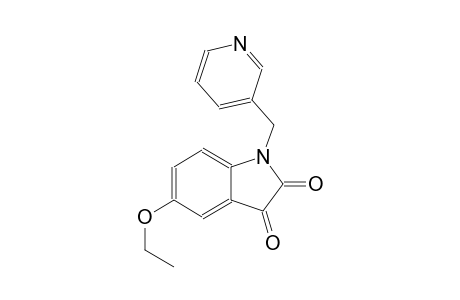 5-ethoxy-1-(3-pyridinylmethyl)-1H-indole-2,3-dione