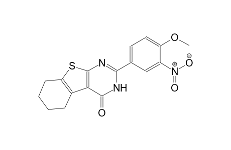 2-(4-methoxy-3-nitrophenyl)-5,6,7,8-tetrahydro[1]benzothieno[2,3-d]pyrimidin-4(3H)-one