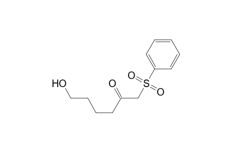 1-(Phenylsulfonyl)-6-hydroxyhexan-2-one