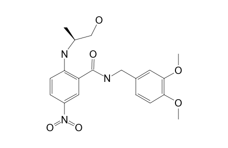 (R)-XANTHOANTHRAFIL;(R)-N-(3,4-DIMETHOXYBENZYL)-2-(1-HYDROXYPROPAN-2-YLAMINO)-5-NITROBENZAMIDE