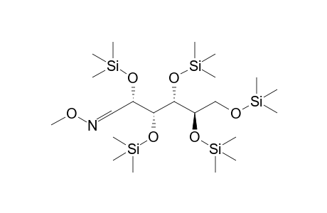 (2S,3R,4R,5R)-2,3,4,5,6-pentakis(trimethylsilyloxy)hexanal O-methyl oxime