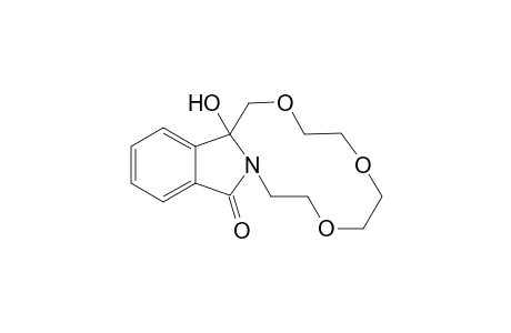 16b-Hydroxy-11-aza-2,5,8-trioxabenzo[c]cyclododecano[1,2-e]pyrrolidin-12-one