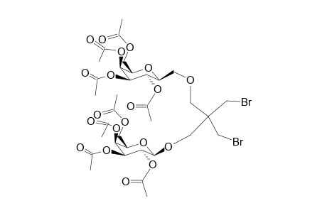 2,3-Bis-bromomethyl-1,3-bis-(2,3,4,6-tetra-O-acetyl-b-d-galactopyranosyl)-propane