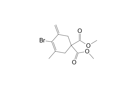 4-Bromo-3-methyl-5-methylene-cyclohex-3-ene-1,1-dicarboxylic acid dimethyl ester
