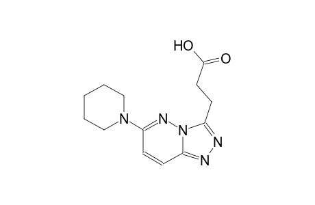 [1,2,4]triazolo[4,3-b]pyridazine-3-propanoic acid, 6-(1-piperidinyl)-