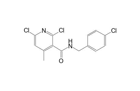3-pyridinecarboxamide, 2,6-dichloro-N-[(4-chlorophenyl)methyl]-4-methyl-