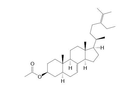3beta-Acetoxy-5alpha-stigmasta-7,24-diene