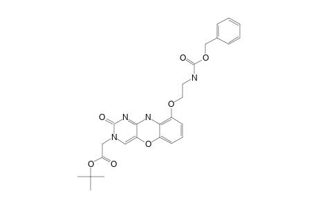 N-(1)-(TERT.-BUTOXYCARBONYLMETHYL)-6-(N-Z-2-AMINOETHOXY)-PHENOXAZINE