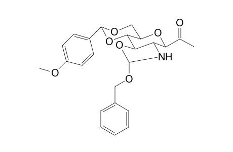 2-(.alpha.-Benzyloxy)-4-acetyl-12-(4'-methoxyphenyl)-1-aza-1,6,9,11-tetraoxatricyclo[8.4.3.1(9,13).0(3,7)]tridecane