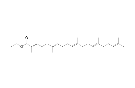 (2E,6E,10E,14E)-2,6,11,15,19-pentamethyleicosa-2,6,10,14,18-pentaenoic acid ethyl ester