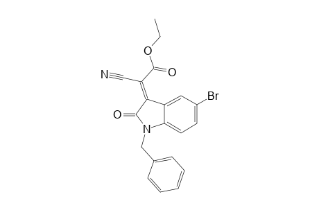 (E)-Ethyl 2-(1-benzyl-5-bromo-2-oxoindolin-3-ylidene)-2-cyanoacetate