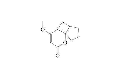 5-Methoxy-2-oxatricycki[6.3.0.0(1,6)]undec-4-en-3-one