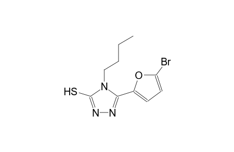 5-(5-bromo-2-furyl)-4-butyl-4H-1,2,4-triazol-3-yl hydrosulfide