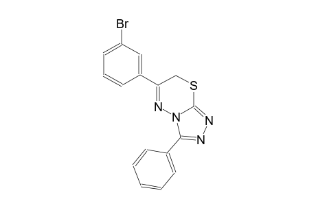 6-(3-bromophenyl)-3-phenyl-7H-[1,2,4]triazolo[3,4-b][1,3,4]thiadiazine