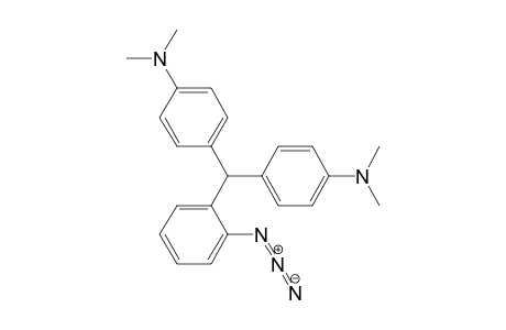 Benzenamine, 4,4'-[(2-azidophenyl)methylene]bis[N,N-dimethyl-