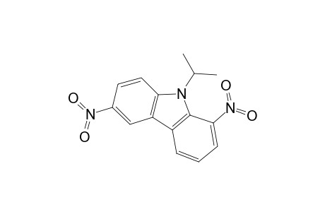 9-Isopropyl-1,6-dinitro-9H-carbazole